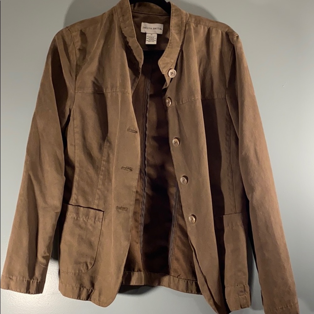 Brown blazer